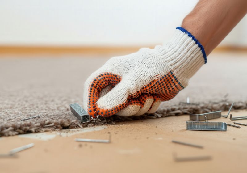 Basement Carpet Stretching in Mercer County, NJ